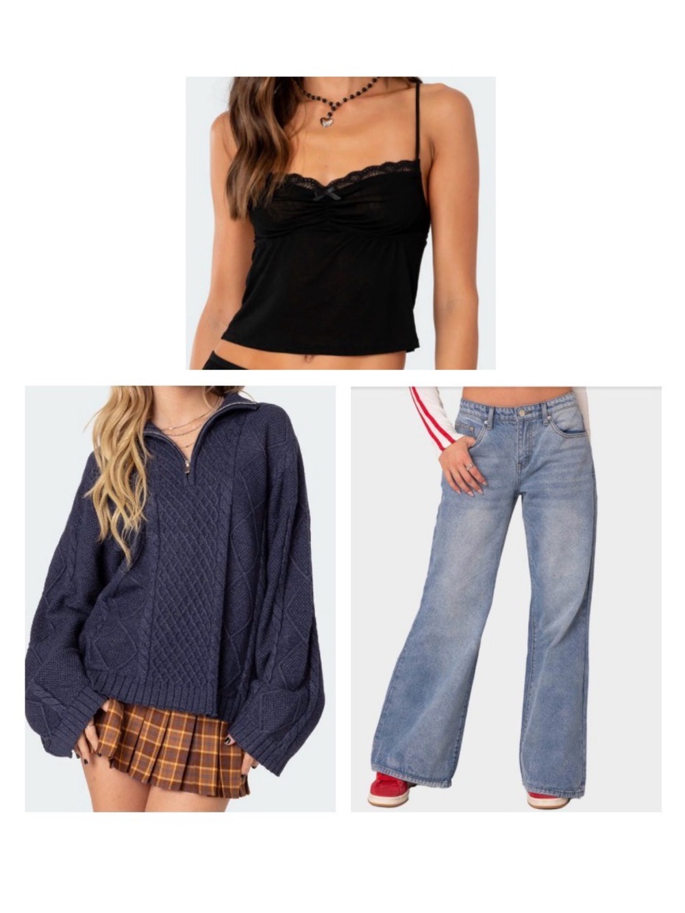 EDIKTED clothing bundle
